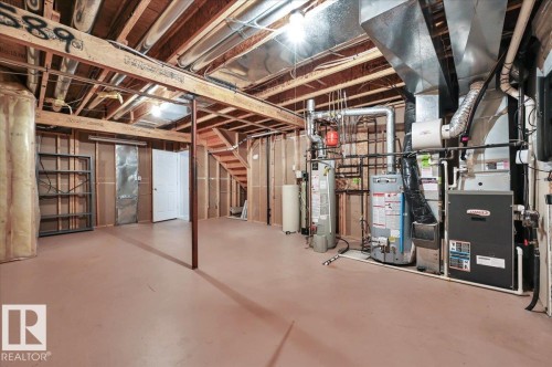 Also serves as ideal storage room - 19 1203 Carter Crest Road, Edmonton, AB - Indoor Photo Showing Basement