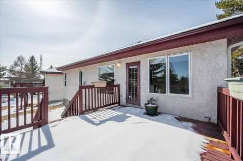 t - 19 1203 Carter Crest Road, Edmonton, AB - Outdoor With Deck Patio Veranda With Exterior