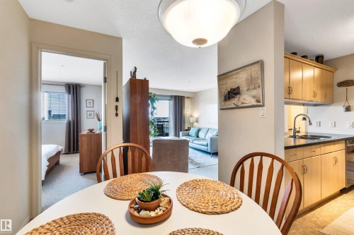409 2430 Guardian Road, Edmonton, AB - Indoor Photo Showing Dining Room