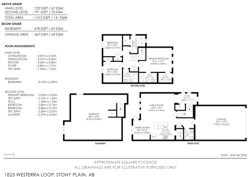 Floor plan - 1825 Westerra Loop, Stony Plain, AB - Other