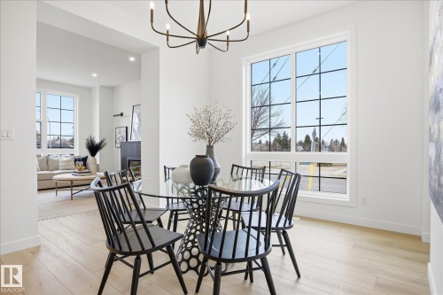 9705 68 Avenue, Edmonton, AB - Indoor Photo Showing Dining Room