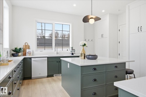 9705 68 Avenue, Edmonton, AB - Indoor Photo Showing Kitchen