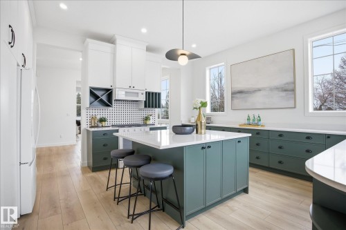 9705 68 Avenue, Edmonton, AB - Indoor Photo Showing Kitchen With Upgraded Kitchen