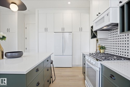 9705 68 Avenue, Edmonton, AB - Indoor Photo Showing Kitchen