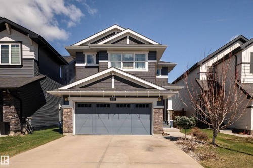 3222 Chernowski Way, Edmonton, AB - Outdoor With Facade