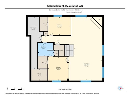 Floor plan - 5 Richelieu Place, Beaumont, AB - Other