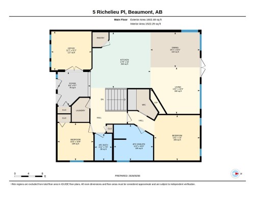 Floor plan - 5 Richelieu Place, Beaumont, AB - Other