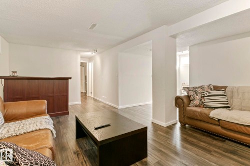 9203 76 Street, Edmonton, AB - Indoor Photo Showing Living Room