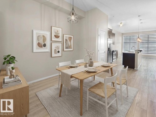 103 10531 117 Street, Edmonton, AB - Indoor Photo Showing Dining Room