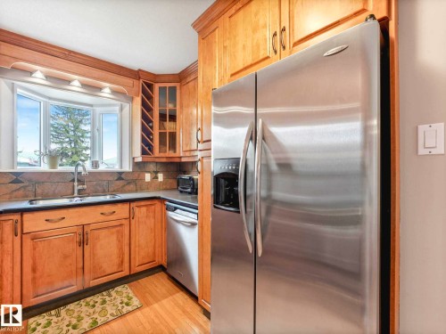 12303 131 Avenue, Edmonton, AB - Indoor Photo Showing Kitchen With Double Sink