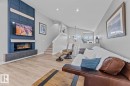 2510 Yoho Inlet, Cold Lake, AB  - Indoor Photo Showing Living Room With Fireplace 