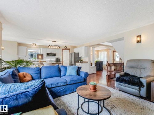 18508 50 Avenue, Edmonton, AB - Indoor Photo Showing Living Room