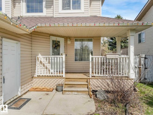 18508 50 Avenue, Edmonton, AB - Outdoor With Deck Patio Veranda With Exterior