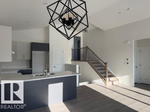 4207 55 Avenue, Lamont, AB - Indoor Photo Showing Kitchen With Double Sink