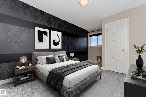 2146 Trumpeter Way, Edmonton, AB - Indoor Photo Showing Bedroom