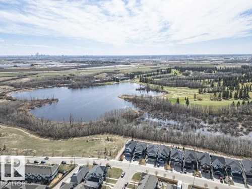 2146 Trumpeter Way, Edmonton, AB - Outdoor With Body Of Water With View