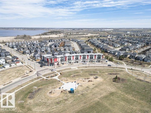 2146 Trumpeter Way, Edmonton, AB - Outdoor With Body Of Water With View