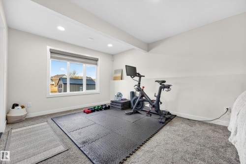 117 Kidd Crescent, Leduc, AB - Indoor Photo Showing Gym Room