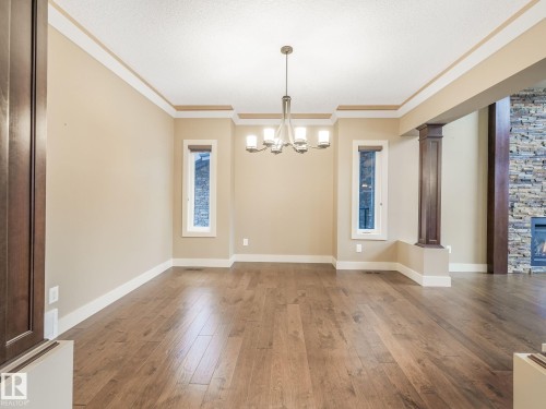 12828 201 Street, Edmonton, AB - Indoor Photo Showing Other Room With Fireplace