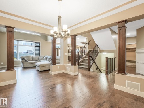 12828 201 Street, Edmonton, AB - Indoor Photo Showing Living Room