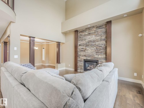 12828 201 Street, Edmonton, AB - Indoor With Fireplace