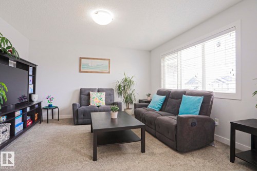 7314 Edgemont Way, Edmonton, AB - Indoor Photo Showing Living Room
