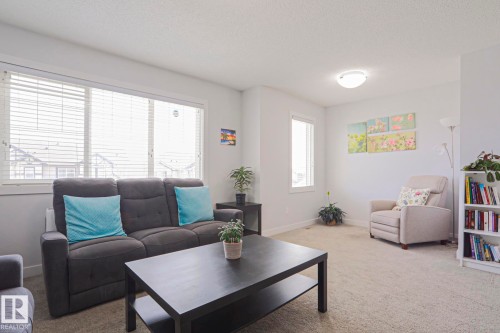 7314 Edgemont Way, Edmonton, AB - Indoor Photo Showing Living Room