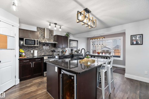 6306 60 Avenue, Beaumont, AB - Indoor Photo Showing Kitchen With Upgraded Kitchen