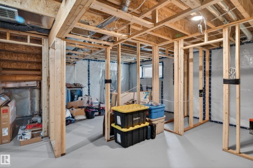 934 Berg Place, Leduc, AB - Indoor Photo Showing Basement