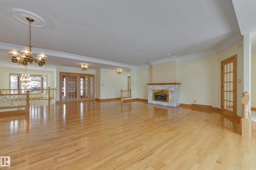 18 Westbrook Drive, Edmonton, AB - Indoor With Fireplace