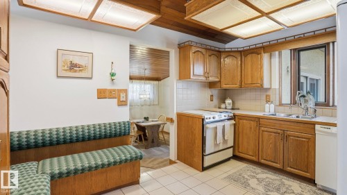 16024 78A Avenue, Edmonton, AB - Indoor Photo Showing Kitchen With Double Sink