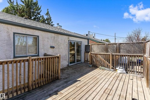 13208 128 Avenue, Edmonton, AB - Outdoor With Deck Patio Veranda With Exterior