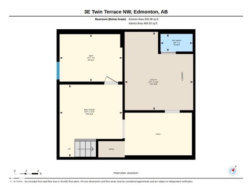 Floor plan - 3E Twin Terrace, Edmonton, AB - Other
