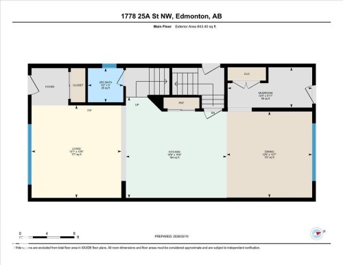 Floor plan - 1778 25A Street, Edmonton, AB - Other
