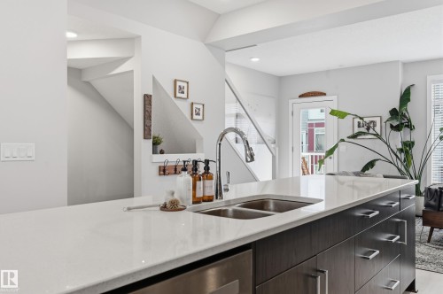 24 215 Saddleback Road, Edmonton, AB - Indoor Photo Showing Kitchen With Double Sink