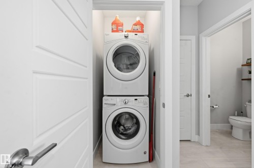 24 215 Saddleback Road, Edmonton, AB - Indoor Photo Showing Laundry Room