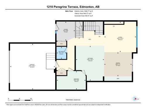 Floor plan - 1210 Peregrine Terrace, Edmonton, AB - Other