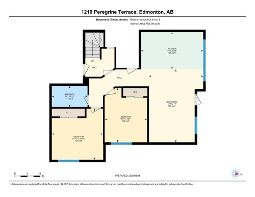 Floor plan - 1210 Peregrine Terrace, Edmonton, AB - Other