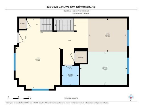 Floor plan - 110 3625 144 Avenue, Edmonton, AB - Other