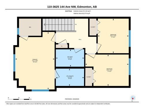 Floor plan - 110 3625 144 Avenue, Edmonton, AB - Other