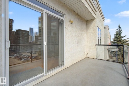 411 10033 110 Street, Edmonton, AB - Outdoor With Balcony With Exterior
