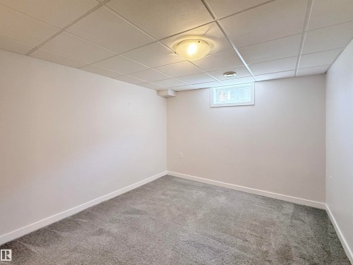 Neutral wall paint and grey carpeting create a versatile interior palette - 3912 108 Street, Edmonton, AB - Indoor
