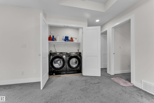 1750 25A Street, Edmonton, AB - Indoor Photo Showing Laundry Room