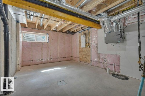 46 603 Orchards Boulevard, Edmonton, AB - Indoor Photo Showing Basement