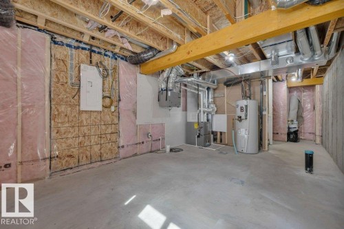 46 603 Orchards Boulevard, Edmonton, AB - Indoor Photo Showing Basement