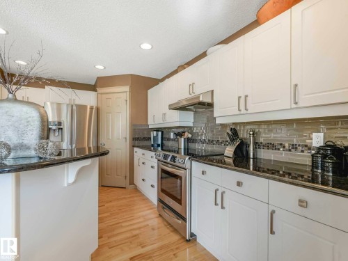 1361 Breckenridge Drive, Edmonton, AB - Indoor Photo Showing Kitchen With Upgraded Kitchen