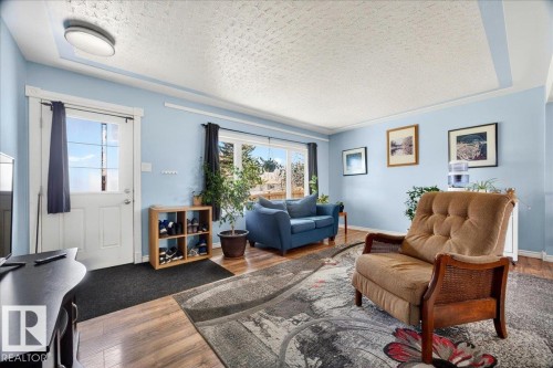 12944 128 Street, Edmonton, AB - Indoor Photo Showing Living Room