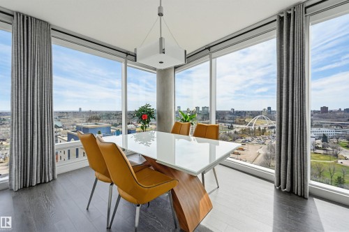 1605 9720 106 Street, Edmonton, AB - Indoor Photo Showing Dining Room