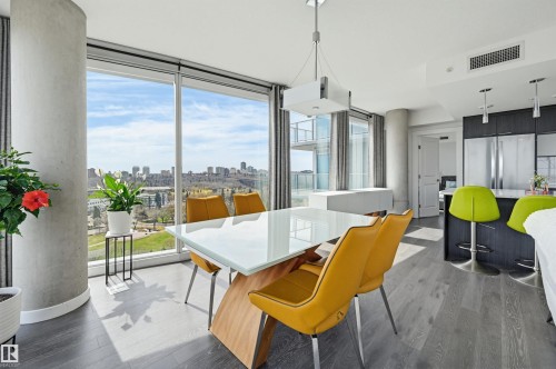 1605 9720 106 Street, Edmonton, AB - Indoor Photo Showing Dining Room