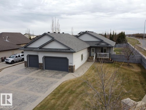 243 Greenfield Way, Fort Saskatchewan, AB - Outdoor With Facade